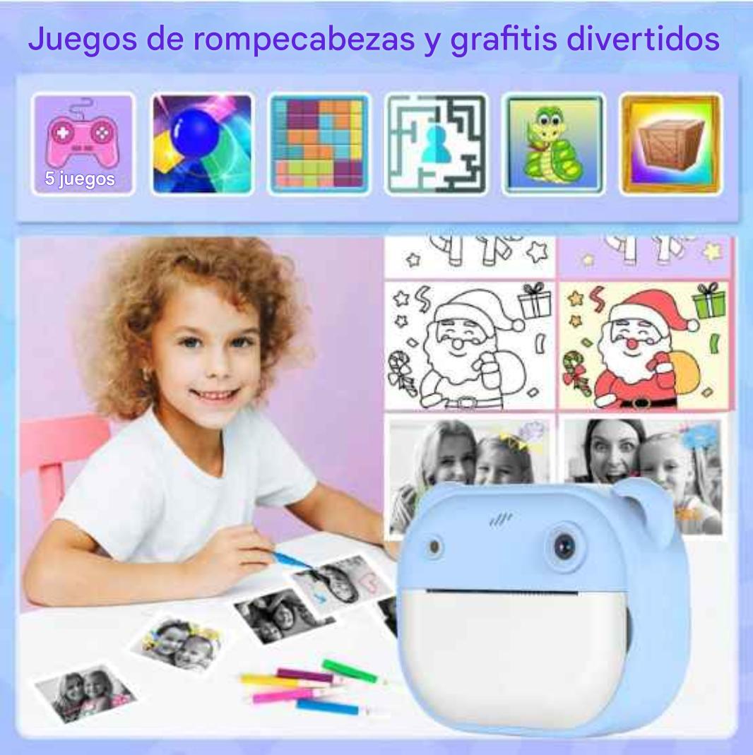 Camara De Impresión Instantanea Para Ni