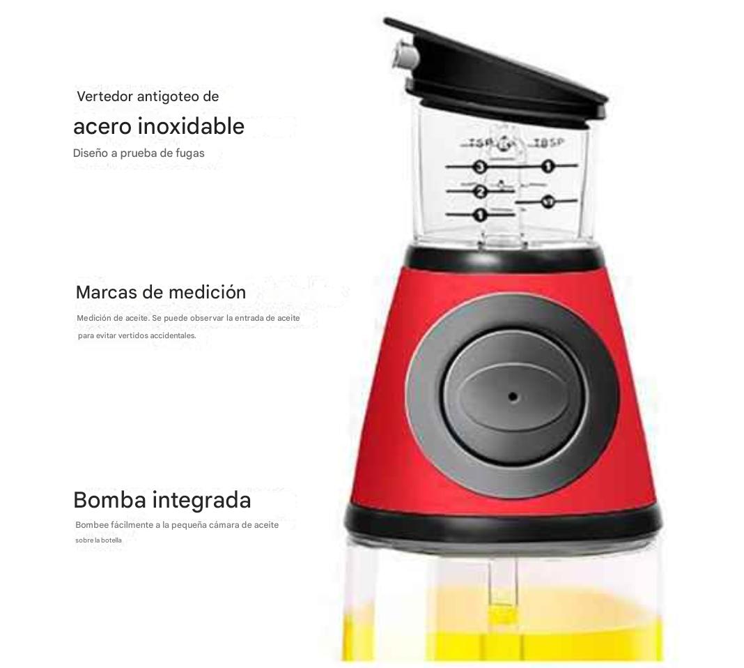 Botella Dosificadora Dispensador Aceite